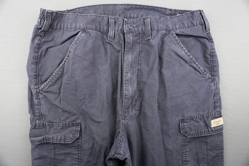Pantalones Cortos de Carga Hombres Wrangler Edición Auténtica Cintura Lateral Elástica Talla 38 (Msr 37x8 - Imagen 2 de 6