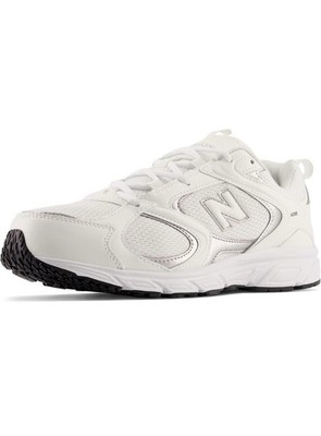 New Balance 408 V1 Men's Size 9 Walking Shoe White Silver Metallic Black NEW