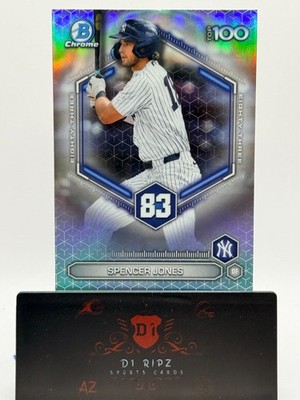 2026 Bowman Chrome Top 100 - Spencer Jones #BTP-83