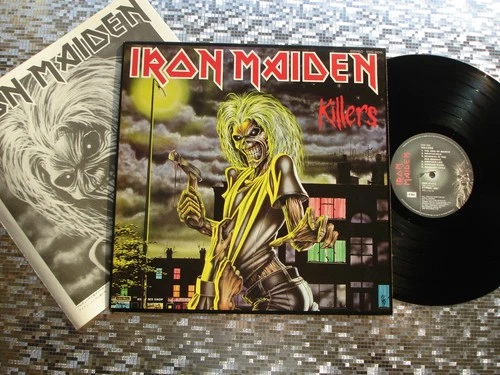 Iron Maiden ~ Killers ~ Vintage IMPORT LP EMI – EMS-91016