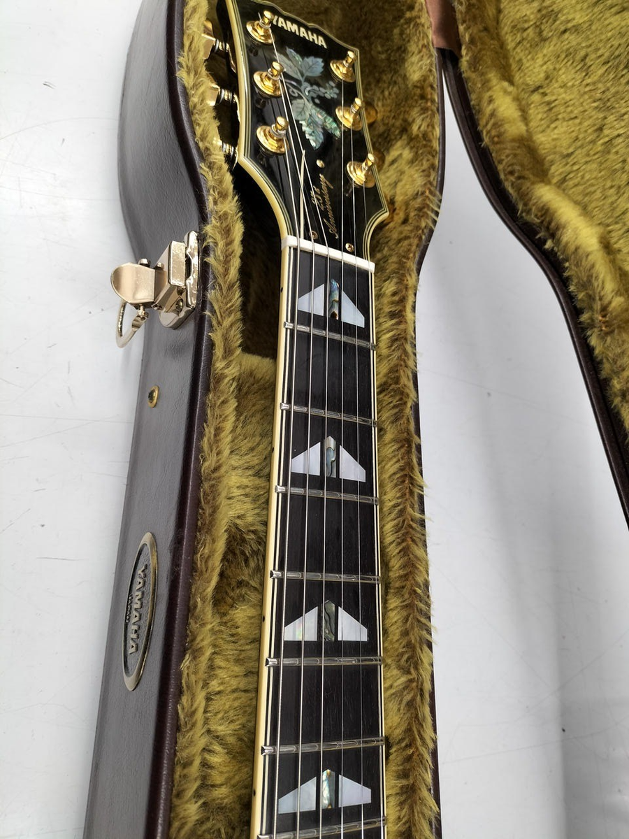 YAMAHA SG-25S 25th Anniversary Model Abalone Flower Gold Hardware