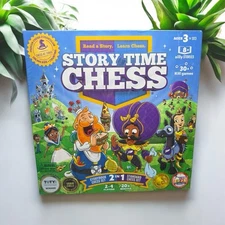 Story Time Chess 2021 Toy of The Year Award Winner Chess Sets for Kids Sealed