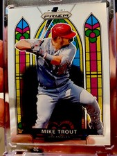 2021 Panini Prizm Mike Trout Stained Glass SG-1