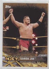 2017 Topps WWE NXT Matches and Moments Bronze Samoa Joe #23 0c4