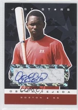 2007 Just Minors Just Stars Auto Black 15/25 Oscar Tejeda #72 Auto 0b2