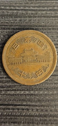 1988 10 Yen Japan Coin Emperor Hirohito Shōwa Era Japanese World Coin F#74