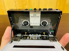 Sony Walkman WM-150 Cassette Player White w/ Box Manual Stand Case Untested