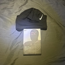 Nike Pro Therma-Fit Hyperwarm Hood Ski Mask Balaclava Black