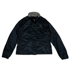 VTG 80s 90s Nike Jacket Youth Small 4-6 Black Mesh Lined Back Vent Windbreaker