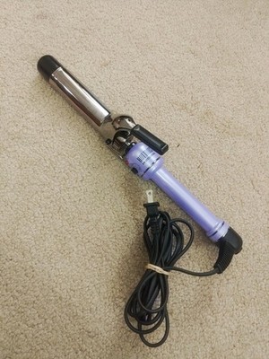Hot Tools 1-1/4'' Titanium Professional Salon Hair Curling Iron #HPK45 Purple