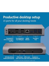 Kensington Thunderbolt & USB-C Docking Station - SD5600T Thunderbolt 3