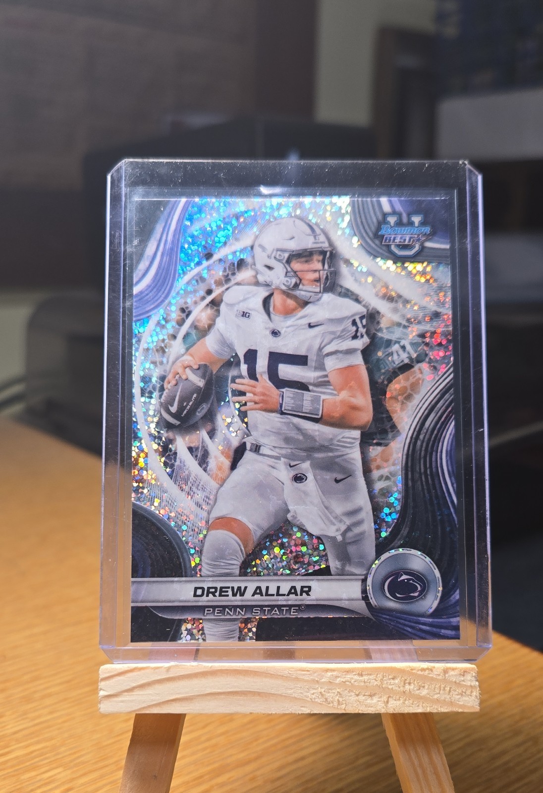 2024 Bowman's Best University - Drew Allar #3 Speckle Refractor (RC)