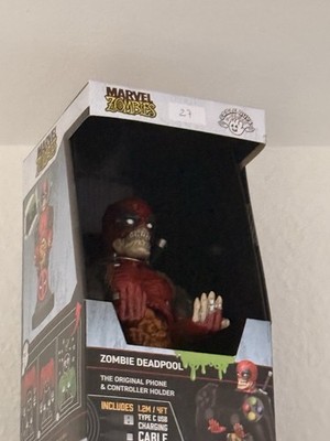 Cable Guy Controller Handy Halter Halterung Figur Deadpool Zombie Marvel NEU OVP