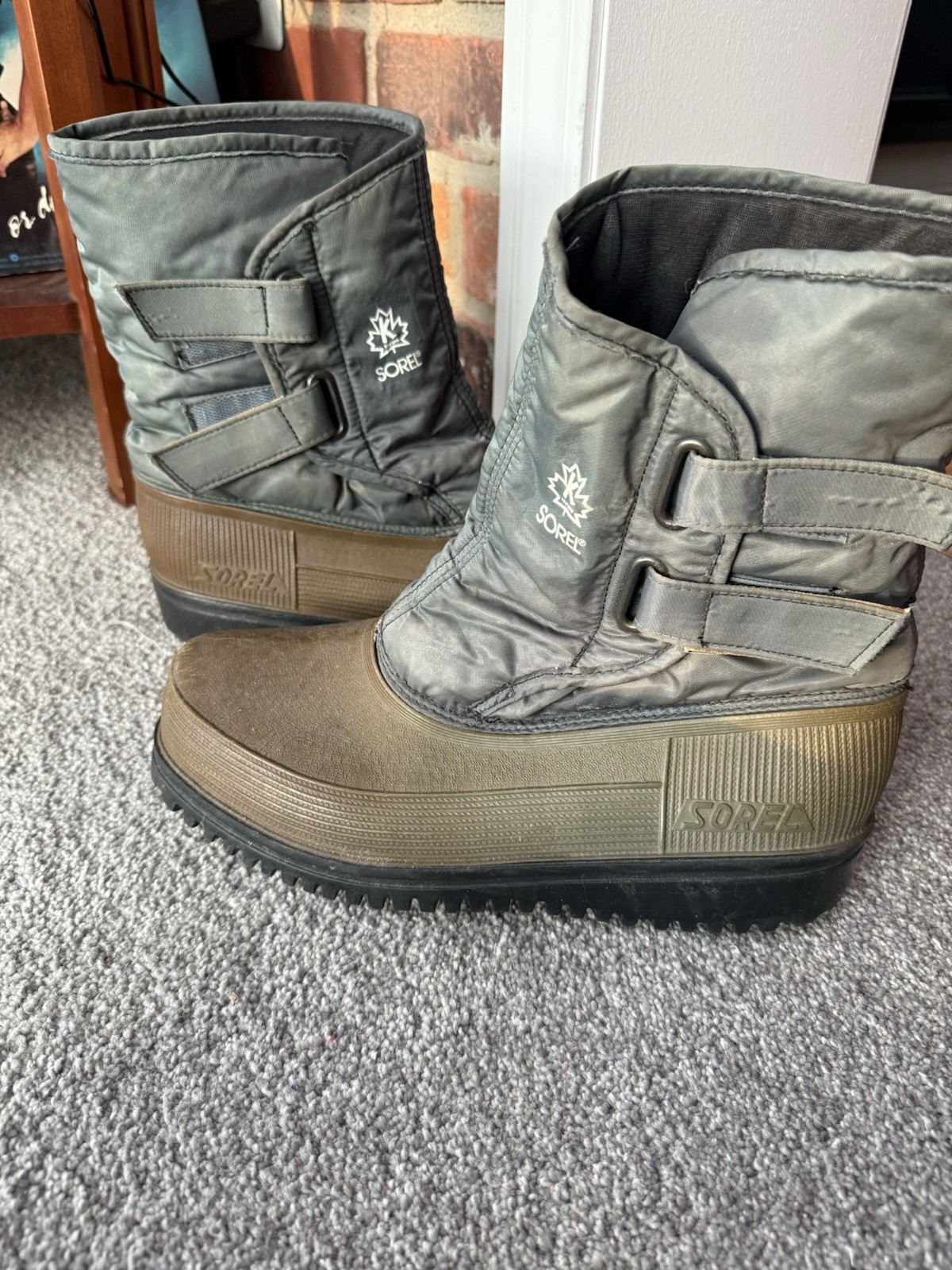 Sorel Men’s 9 Winter Snow Boots Made in Canada 1970s Rare Vintage
