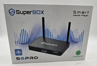 SuperBox S6 Pro: Fast 6K Processing with 4GB RAM & Expandable Storage