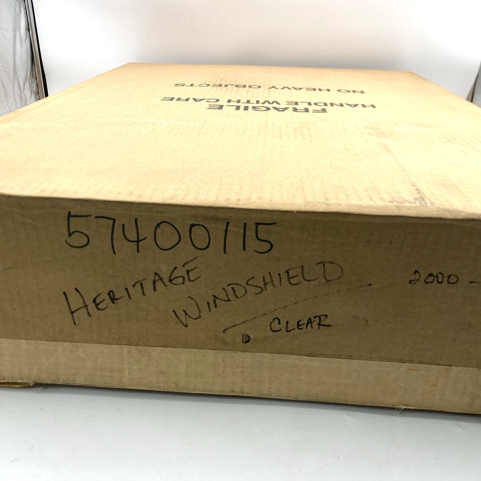 OEM Harley 57400115 Transparente 18 Pulgadas King Parabrisas Parabrisas 00-17 FL Softail Foto 4 de 4