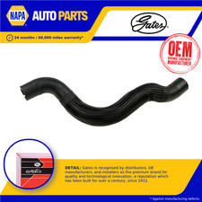 Radiator Hose fits FIAT 500 312 1.3D Upper 2009 on Coolant Gates 51872800 New