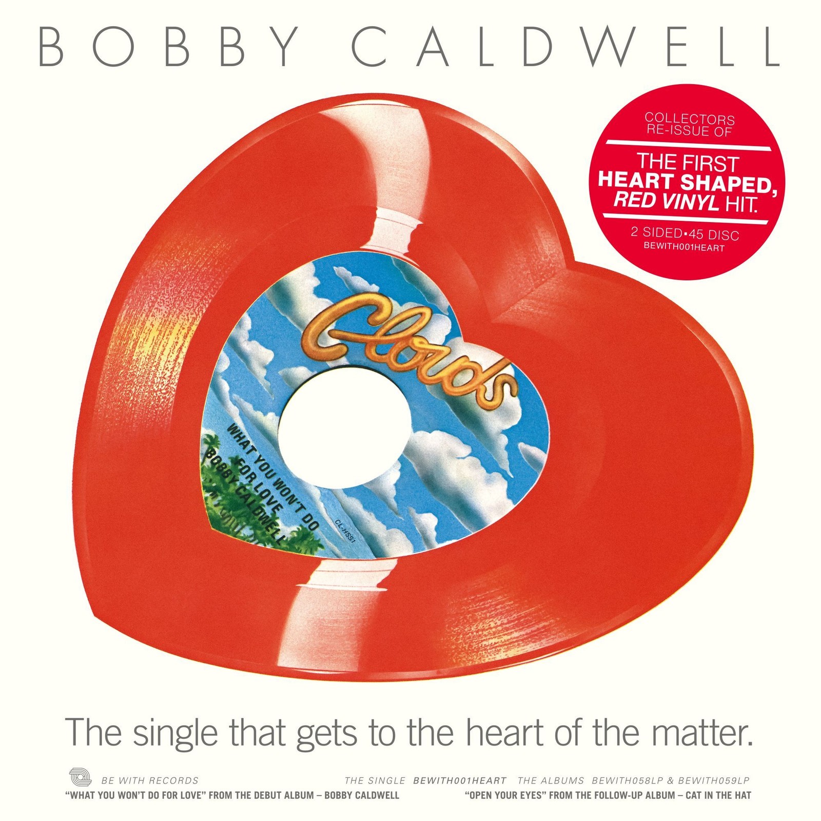 Bobby Caldwell What You Won't Do for Love/Open Your Eyes (Vinyl)