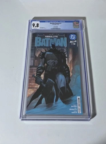🔥 Absolute Batman #1 CGC 9.8 Graded 2nd Print Nick Dragotta Cover 🔥