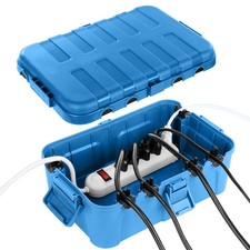IP54 Waterproof Extension Cord Cover, Large Outdoor Electrical Box 12.5x8.5x5 in