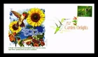 Dr Jim Stamps First Day Cover Garden Delights Hummingbird Panda Cachets