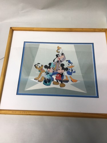 Disney The Fabulous Five Limited Edition Serigraph Cel: Mickey, Minnie *READ* - 第 5/12 張圖片
