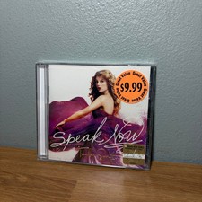 Taylor Swift Speak Now CD 2010 New Sealed