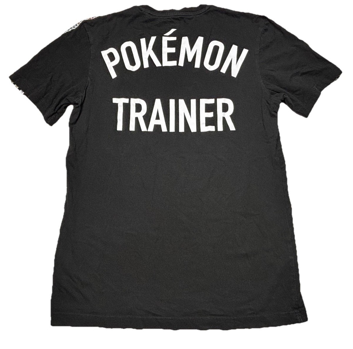Adidas Pokémon Trainer Tee Small Black Graphic Shirt Pikachu