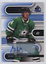 2022-23 Upper Deck SP Game Used Blue Auto Miro Heiskanen #27 Auto 7m7