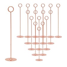 Urban Deco 16PK Table Number Holders Place Card 12 Inch Rosegold