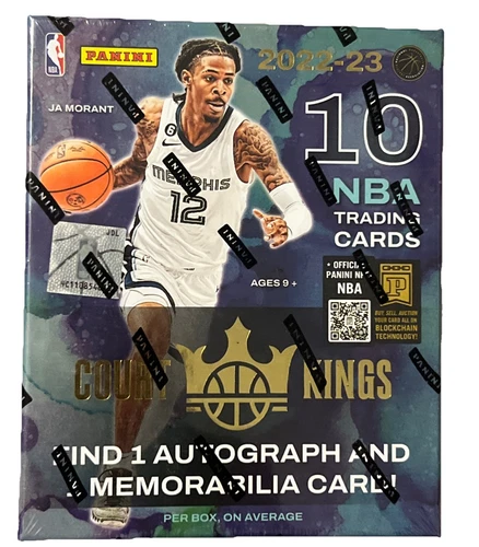 2022-23 Panini Court Kings Basketball Hobby Box Factory Sealed 1 Auto 1 Relic
