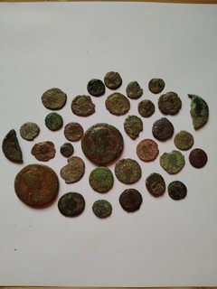Lot Monnaies Romaines et Gauloises Argent!