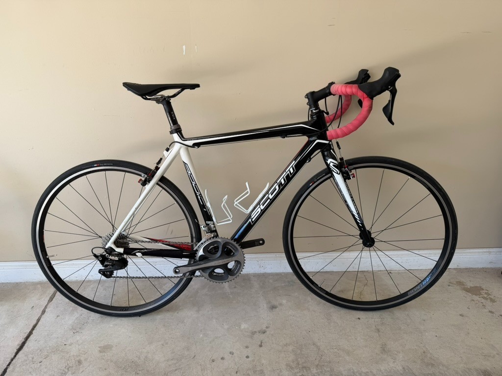 Scott Addict CX Carbon 54cm Road Bike Shimano 105 Front Rear Derailer 2x11 Speed