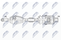 Antriebswelle Nty NPW-MZ-064 FüR Mazda Cr Bk CR19 Crew Mzr BK14