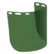 Pip 251-01-7312 Face Shield Visor, Green Visor, 8 In Height