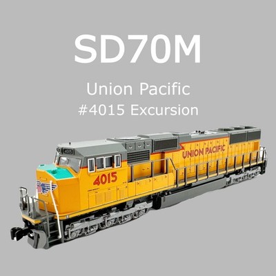 Kato 176-4015 N Union Pacific ''Excursion Version'' EMD SD70M Flat Radiator #4015