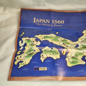 Nobunaga's Ambition Nintendo NES Vintage 1988 Poster Map Insert Authentic