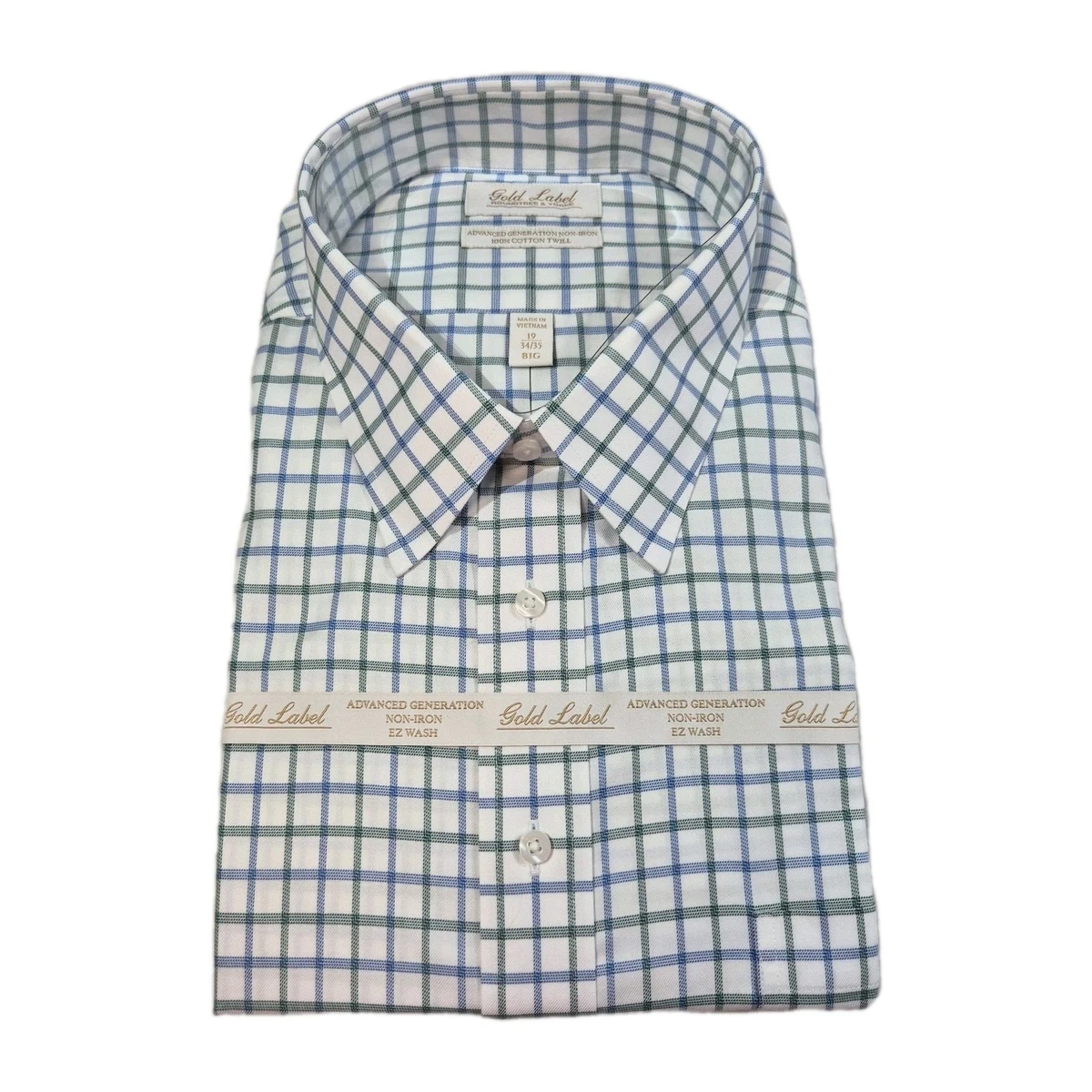 Roundtree & Yorke Point Gold Dress Shirts for Men for sale | eBay