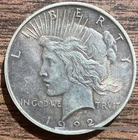1922 Peace Silver Dollar $1 0.9 Fine Silver Business Strike Philadelphia