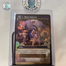 World of Warcraft TCG Disco Inferno!  - Unscratched Loot Card RARE