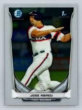 2014 Bowman #BCP17 Jose Abreu Chrome Prospects