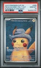 New Listing2023 POKEMON SVP EN-SV BLACK STAR PROMO #085 PIKACHU WITH GREY FELT HAT PSA 10