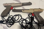 Lot of 2 - Nintendo NES Zapper Gun NES-005 OEM Original 1985 Vintage Untested