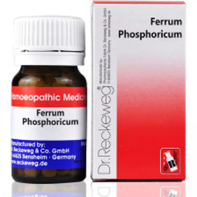 Dr. Reckeweg Ferrum Phos Tablet 3X, 6X, 12X, 30X, 200X Tablets 20g FREE SHIPPING