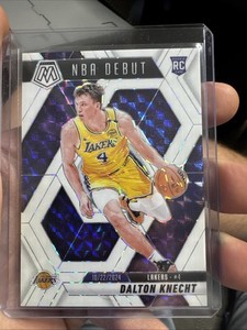2024-25 Panini Mosaic Dalton Knecht #264 NBA Debut /25 White 