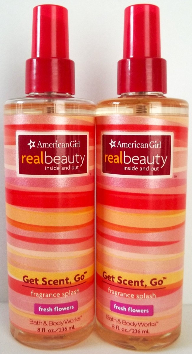 Bath Body Works AMERICAN GIRL Fragrance Splash, FRESH FLOWERS, fl oz NEW  x