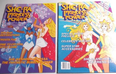 2 Magazine lot # Vtg 1980's Princess of Power She-ra Complete Netossa