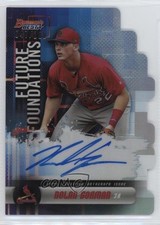 2019 Bowman's Best Future Foundations Die Cuts 47/100 Nolan Gorman Auto 3b3