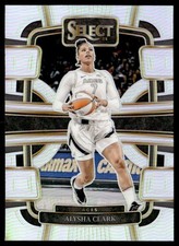 2024-25 Panini Select WNBA Silver Prizm Alysha Clark Las Vegas Aces #43