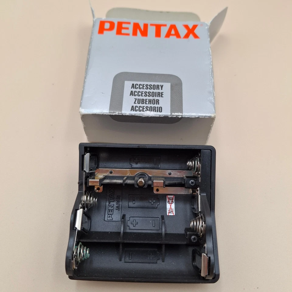 Pentax SFX AA Battery Holder / Hand Grip  - Made in Japan. Boxed / Working. refB - Image 4 of 4